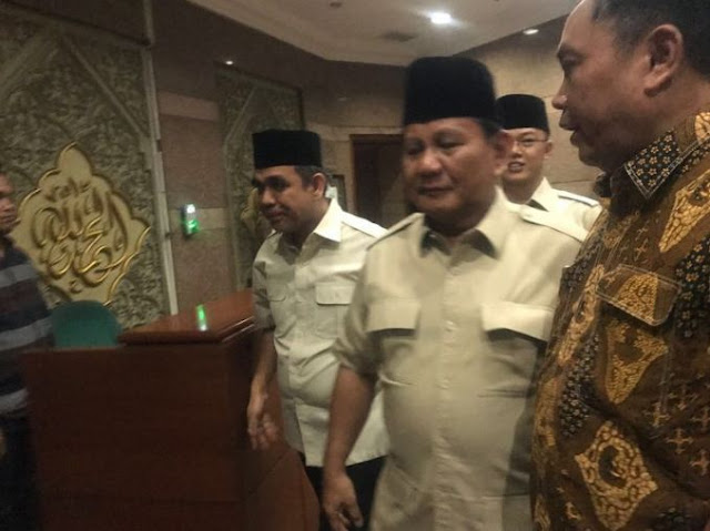PRABOWO SEBUT NAMA CAWAPRES PENDAMPINGNYA ADA DI KANTONG SAID AQIL KETUM PBNU