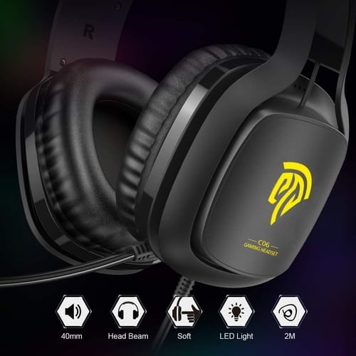 Review TOGETOP Gaming Headset with Noise Canceling Mic