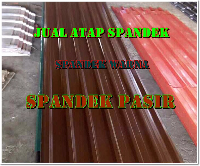 jual atap spandek pasir