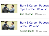59 89 | The 'Spirit of Earl Woods', April 30, 2019 news about Tiger, Rory McIlroy & the Grand Slam