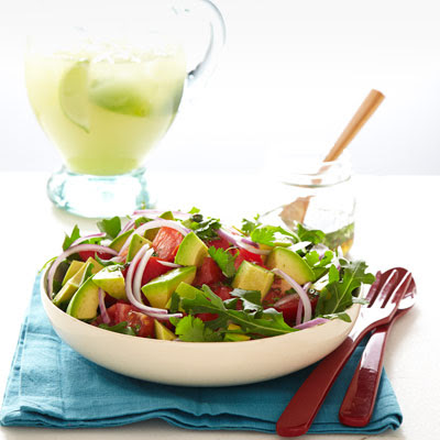 Avocado Salad with Lime and Cumin Vinaigrette