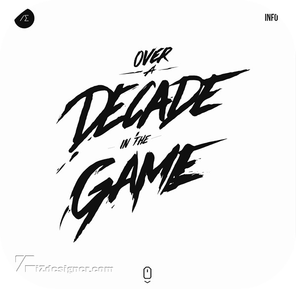 iZdesigner.com - 22 Website Phong Cách Typography Ấn Tượng
