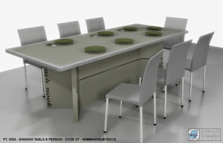 Kontraktor Interior - conference table, filing cabinet, guest chairs, workstation, divider, partition