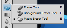 The Eraser tools