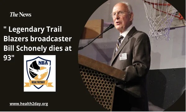NBA: Bill Schonely, legendary Trail Blazers broadcaster, passes away at age 93