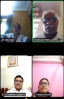 मनपा जी उत्तर और एफ उत्तर विभाग में ऑनलाइन हिंदी दिवस कार्यक्रम संपन्न | #NayaSaberaNetwork