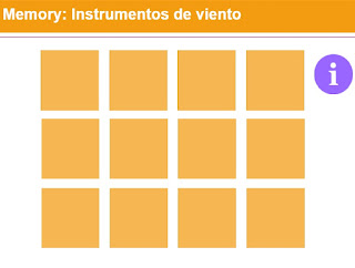  Memory. Instrumentos de viento