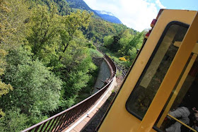 The Yellow Train in The Pyrenees