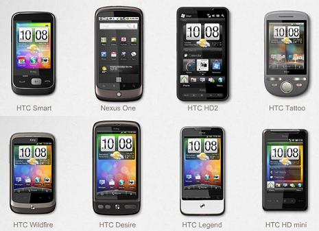 Android Mobile Phones in India : HTC - Samsung - Sony