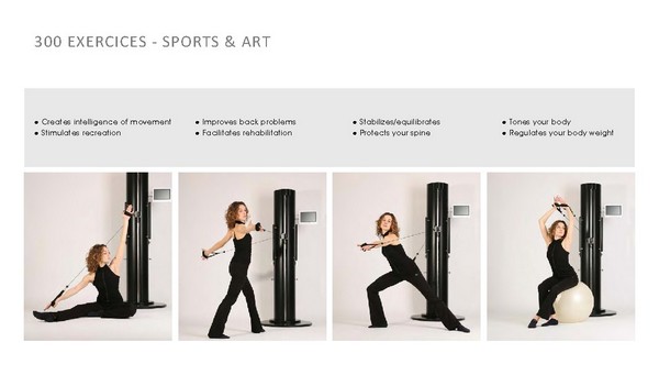 Outstanding Handmade Fitness Furniture with Electronic Virtual Coach