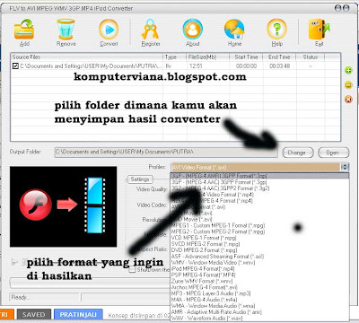 membuat video dapat di putar di HP