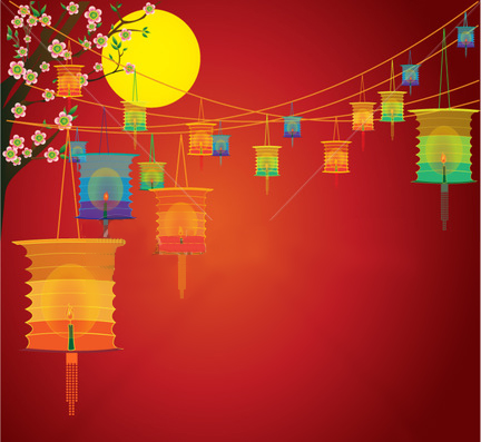 Free Powerpoint Download on Free Download Lantern Festival Powerpoint Backgrounds   Powerpoint