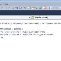 VB.NET Drop Shadow At The Form Border
