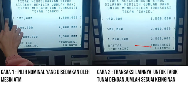 Cara ambil Uang di ATM BCA