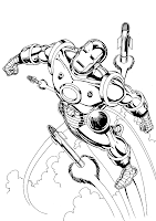 Iron Man Coloring Pages