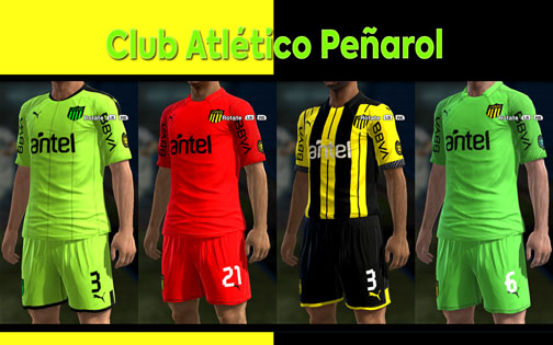 Kits PES 2013: Club Atlético Peñarol 19-20