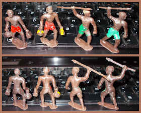 50mm African Toy Figures; African Barers; African Bearers; African Natives; African Toy Figures; African Warrior Toy; Native Africans; Native Barers; Native Bearers; Native Costumes; Old Plastic Figures; Old Plastic Toys; Small Scale World; smallscaleworld.blogspot.com; Toy Soldiers; Vintage Plastic Figures; Vintage Toy Figures;