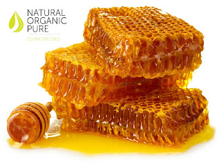 cbd honey | cbd agave | close up pile honeycomb | cbd oil infused honey | natural organic pure clean cbd oils