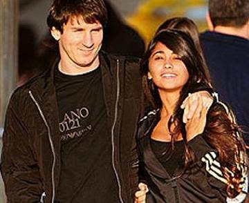 Antonella Roccuzzo, Lionel Andrés Messi, 