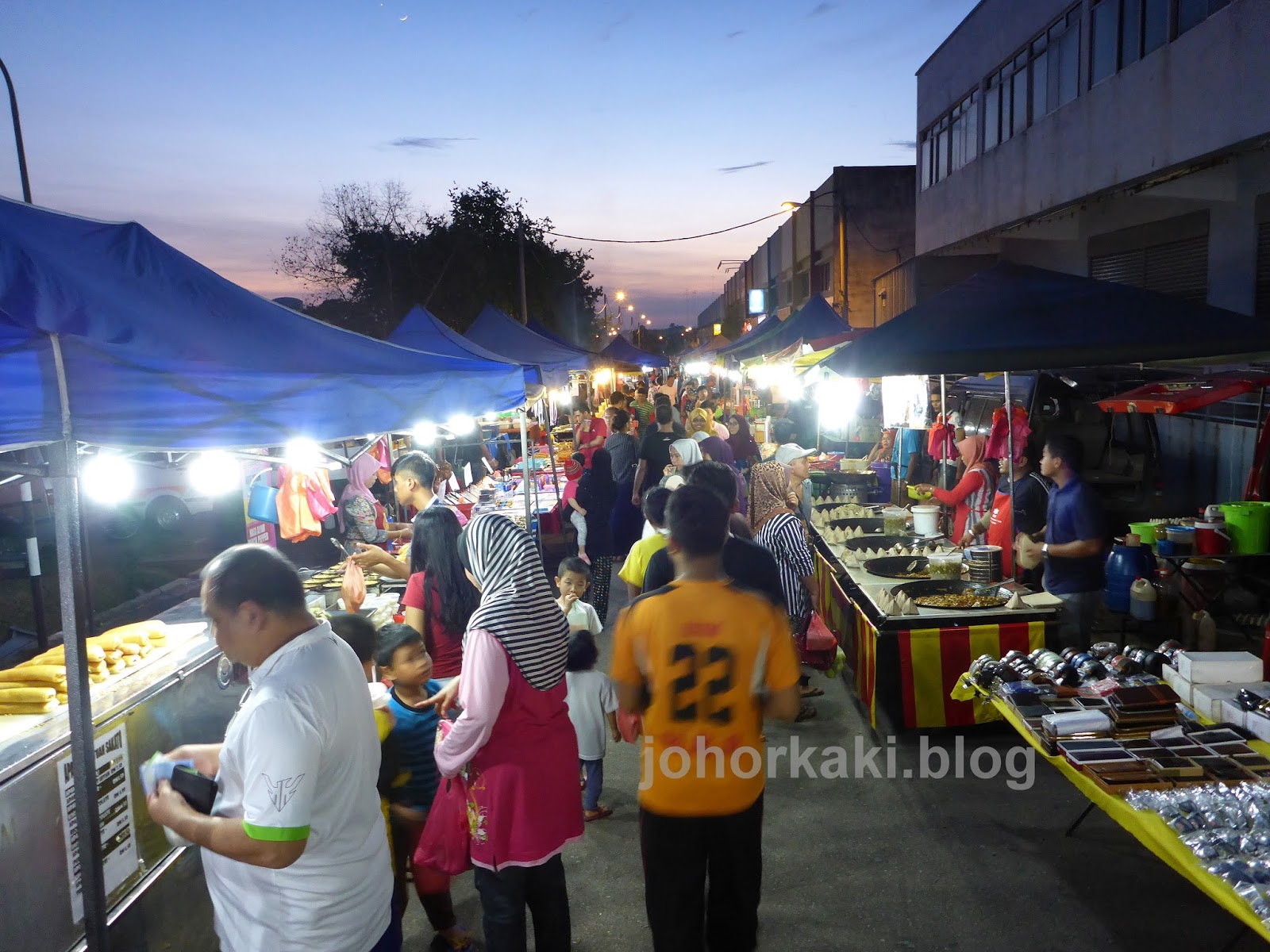 Pasar  Malam  Tangkak Johor    Johor Kaki Travels for Food