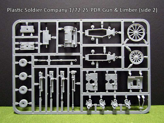 1/72 Plastic Soldier Company Morris Quad Tractor & 25-Pounder