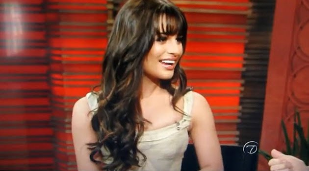 lea michele hair bangs. I just adore Lea Michele#39;s