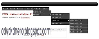 Memasang Menu Bar Drop Down Multi Level di Blogger