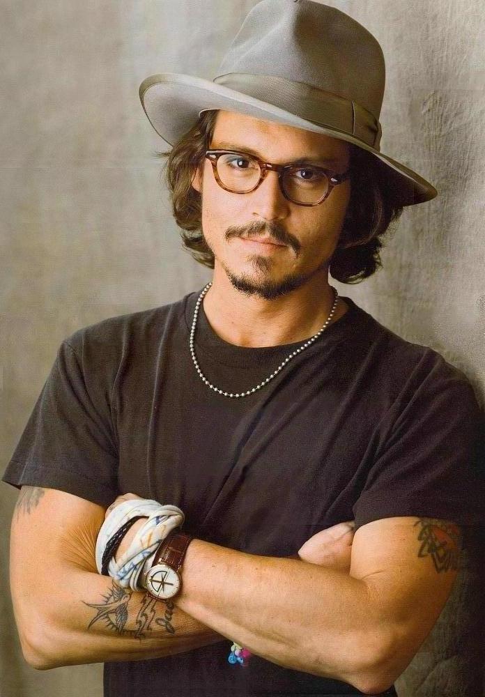 Johnny Depp - Wallpaper Actress