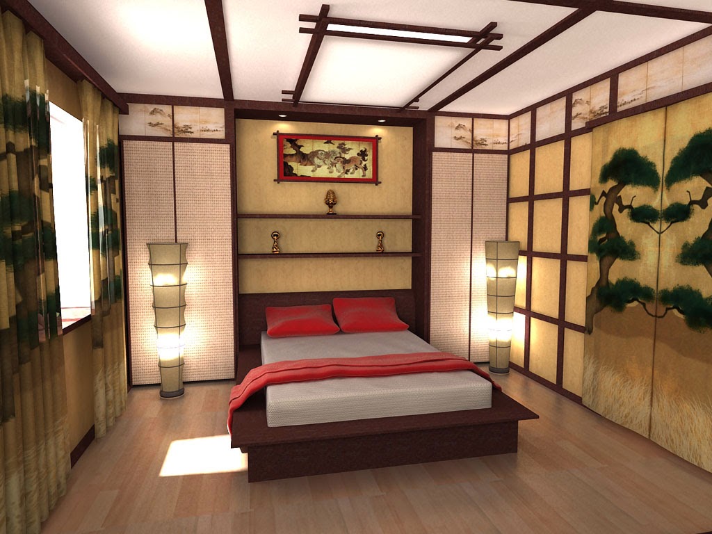 Traditional Japanese Bedroom Design Ideas