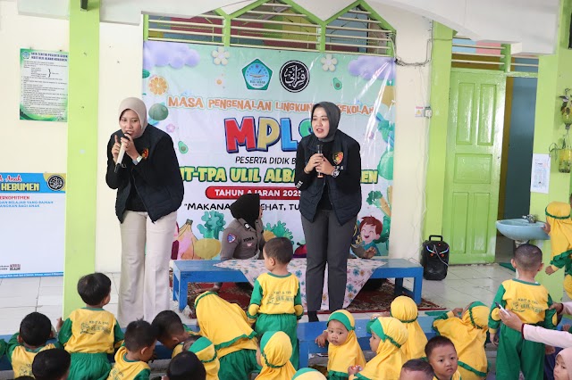 Satlantas Polres Kebumen Tanamkan Budaya Tertib Lalu Lintas Lewat Program Polsanak di KB IT Ulil Albab