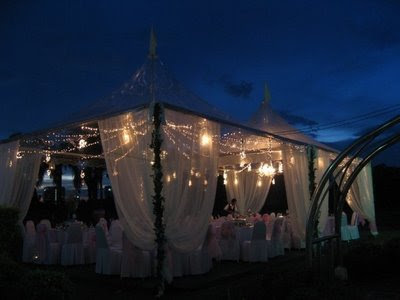 This type canopy mmg sgt cantik kalau deco with fairy lights and kt tgh tu 