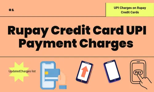 Rupay credit card UPI charges