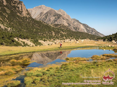 Trekking to Sabakh peak (5283m) and Aksu peak (5365m), Pamir Mountains