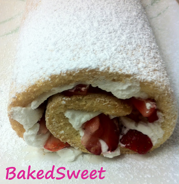 Strawberry Cream Roll