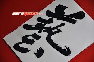 JS Racing Japan - Waza Sticker decal black