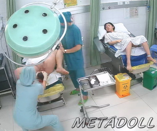 Woman placed in maternity hospital Hidden camera (Asian maternity hospital 02)