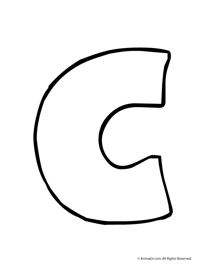 Bubble Letter C Bubble Letters