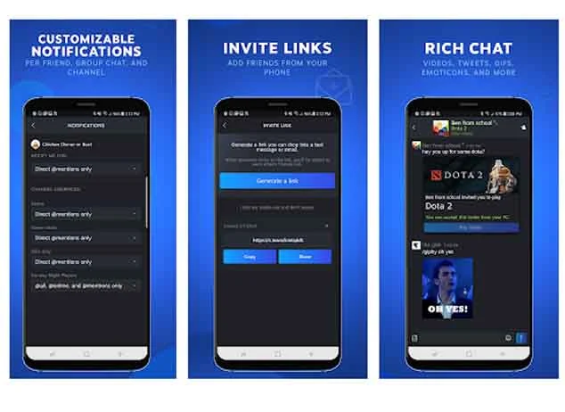 تحميل تطبيق Steam Chat