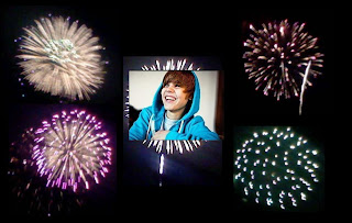 Justin Bieber in Fireworks