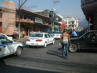 street scene, La Ceiba, Honduras