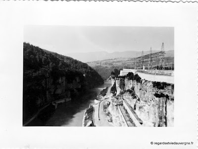 Photo ancienne d'Auvergne : lieux divers.