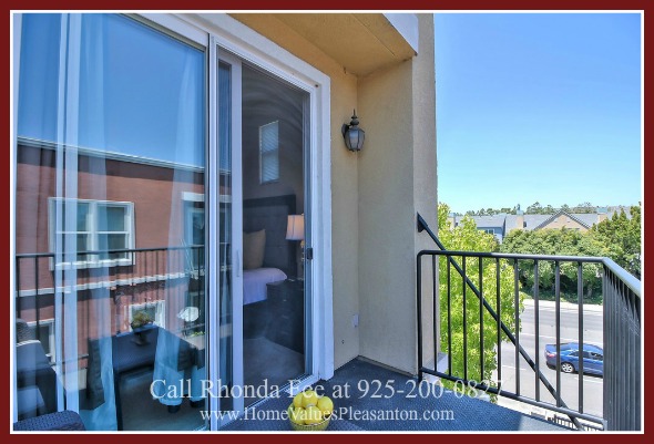 Hayward CA Homes  - Want some quiet moments? Step into the private balcony of the master bedroom of this home for sale in Hayward CA.