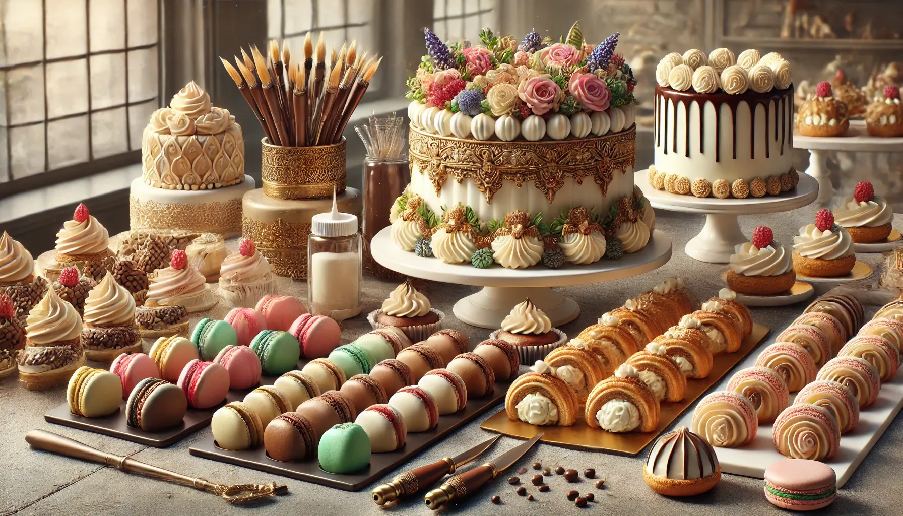 Doces e Confeitarias: Receitas e Técnicas para