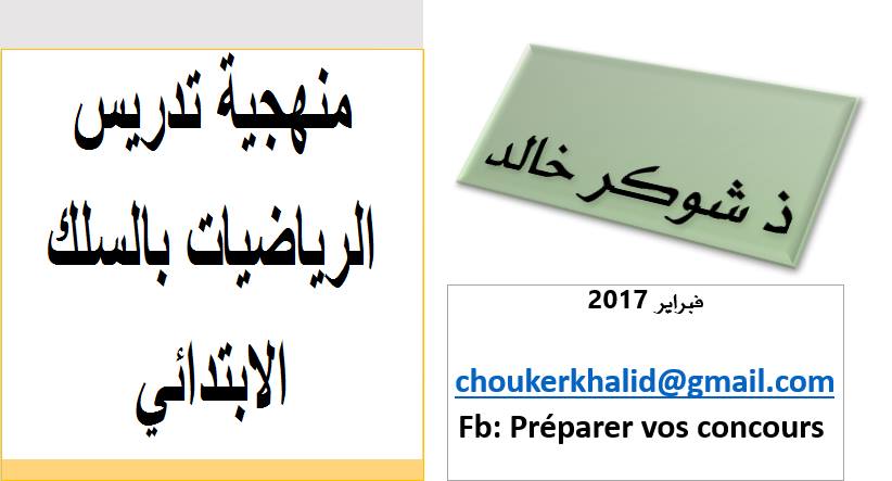 فيديو : منهجية تدريس الرياضيات بالابتدائي - خالد شوكر