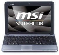 images Netbook MSI Wind U150 Touchscreen