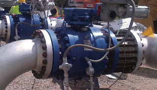 WOM Trunnion Mounted Ball Valves