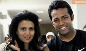 Leander Paes And His Ex Wife Rhea Pillai In Happy Mood