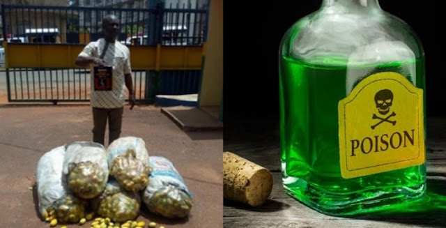 Man Arrested For Allegedly Poisoning 143 Bags Of Garden Eggs In Enugu