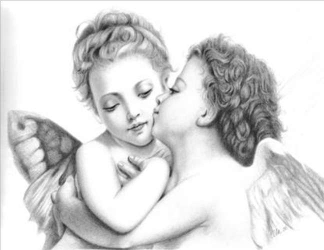 drawings of ANGELS