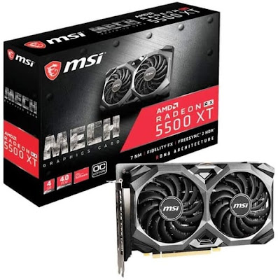 MSI Gaming Radeon RX 5500 XT MECH 4G OC